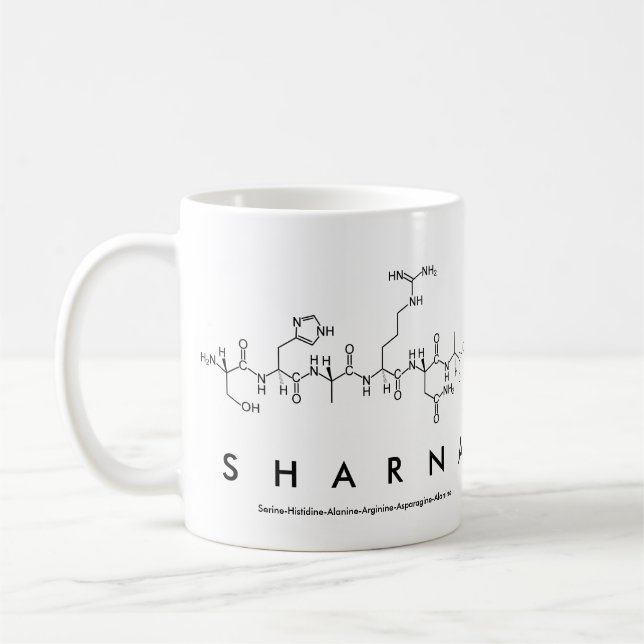 Sharna Peptid-Namen-Tasse Kaffeetasse (Links)