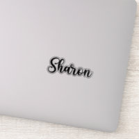 Sharon Name - Handgeschriebene Kalligrafie