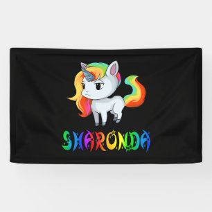 Sharonda Unicorn Banner