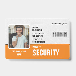 Sharp & Beruflich: Benutzerdefinierte Sicherheitsh Ausweis