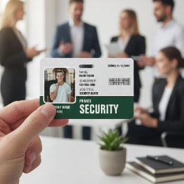 Sharp & Beruflich: Benutzerdefinierte Sicherheitsh Ausweis