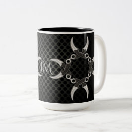 Sharp Edges Mit Monogramm Kurve Blades Zweifarbige Tasse