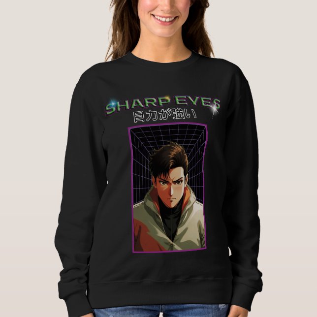 Sharp Eyes Sweatshirt (Vorderseite)