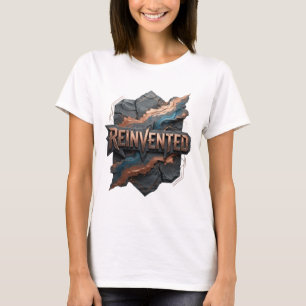 Sharp Gold REINVENTED Tragbare Kunst T-Shirt