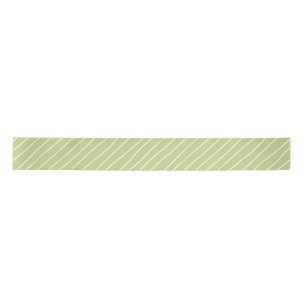Sharp Green Simple Hand Drawing Strip Satinband