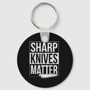 Sharp Knives , Cook Funny Kulinarischer Koch Schlüsselanhänger