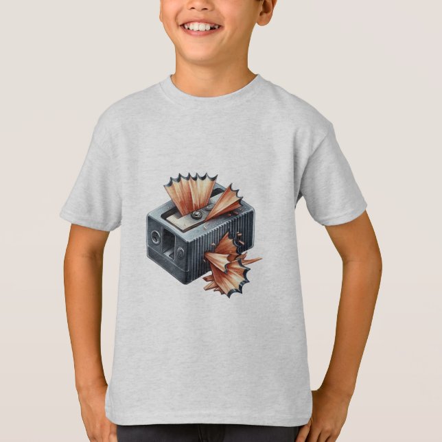 Sharp Minds beginnen mit Sharp Pencils T-Shirt (Vorderseite)