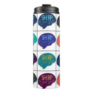 SHARP Multi Color Thermosbecher