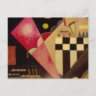 Sharp Pink, 1924 von Wassily Kandinsky Postkarte