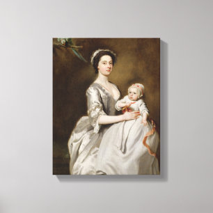 Sharpe and Child, 1731 (Öl auf Leinwand) Leinwanddruck