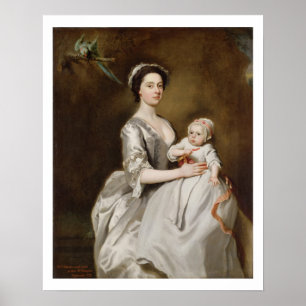 Sharpe and Child, 1731 (Öl auf Leinwand) Poster