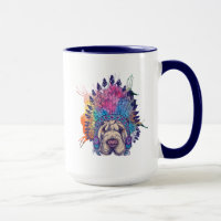 Sharpei gebürtiger Ureinwohner-Leiter