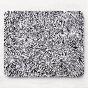 Sharpie-Graffiti Mousepad