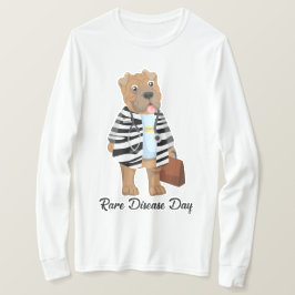 Sharpie Zebra Coat Seltene Erkrankung Langsambies  T-Shirt