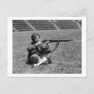 Sharpshooter, 1920er postkarte