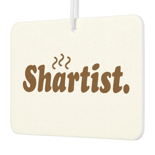 Shartist. Autolufterfrischer (Links)