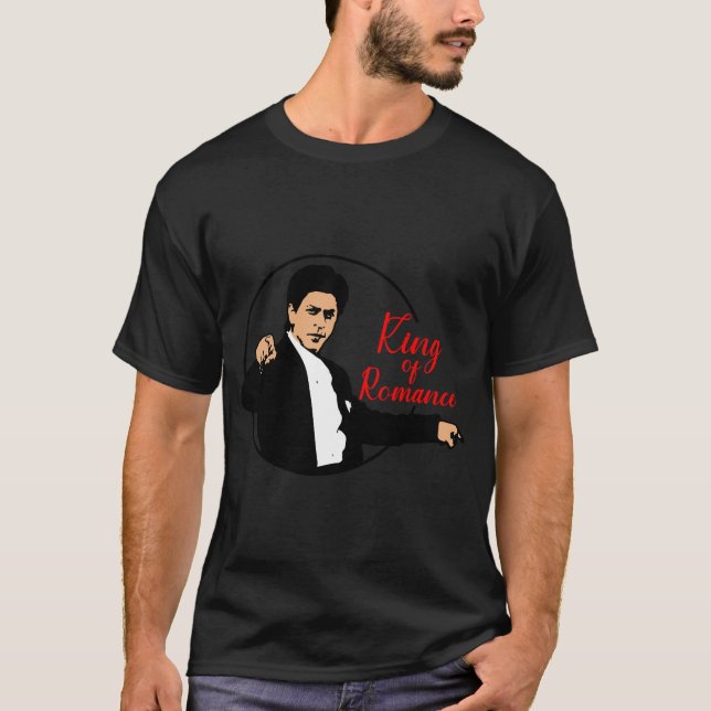 Sharukh Khan , King Khan Tshirt, Bollywood Movies T-Shirt (Vorderseite)