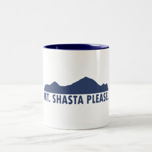 Shasta California Bitte Zweifarbige Tasse