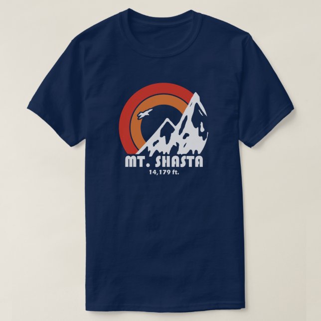 Shasta California Sun Eagle T-Shirt (Design vorne)