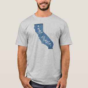 Shasta California Wood Grain T-Shirt