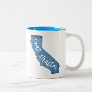 Shasta California Wood Grain Zweifarbige Tasse