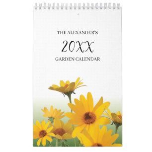 Shasta Daisy Botanical Garden Journal Kalender