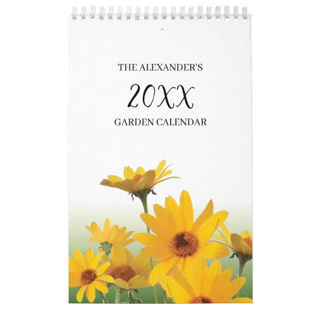 Shasta Daisy Botanical Garden Journal Kalender (Titelbild)