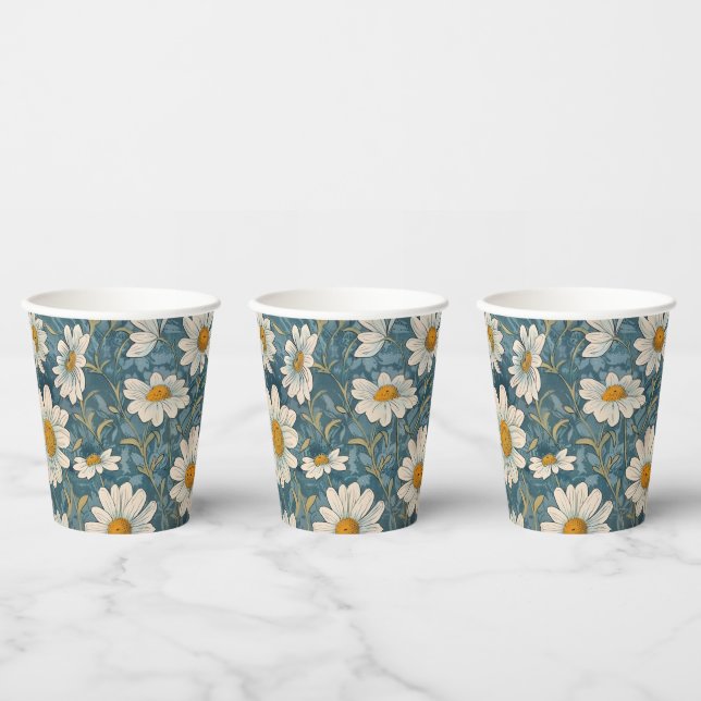 Shasta Daisy Pappbecher (Multi)