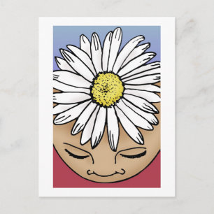 Shasta Daisy Postkarte