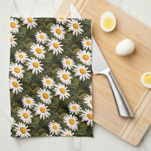 Shasta Daisy r Kitchen Handtuch