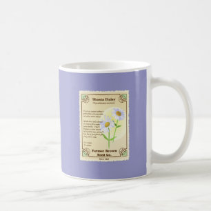 Shasta Daisy Seed Packet Tasse