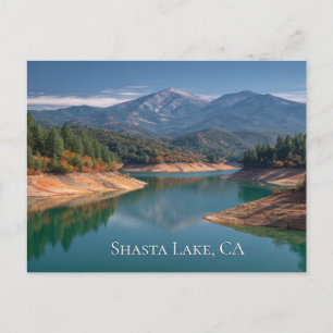 Shasta Lake, CA Postkarte