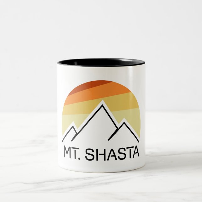 Shasta Retro Zweifarbige Tasse (Mittel)