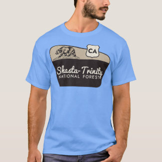 Shasta Trinity National Forest California Willkomm T-Shirt