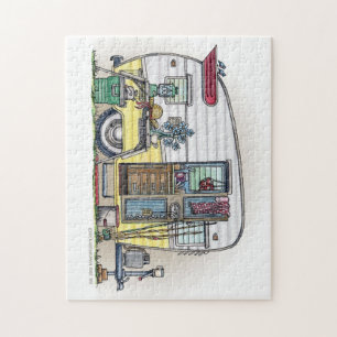 Shasta Wohnwagenanhänger RV Puzzle