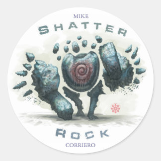 Shatter Rock Sticker