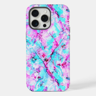 Shattered Blossom Ein farbenfrohes Lichtdesign iPhone 15 Pro Max Hülle