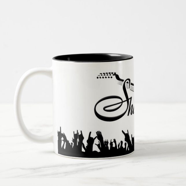 Shaughness Band-Tasse Zweifarbige Tasse (Links)