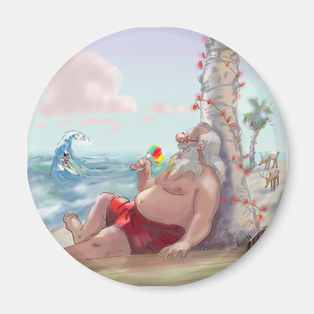 sHaVe IcE sAnTa Magnet (Vorne)