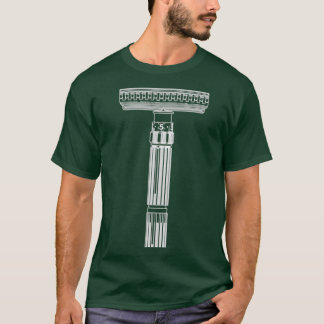 Shave Like Your Grandpa Safety Razor T-Shirt