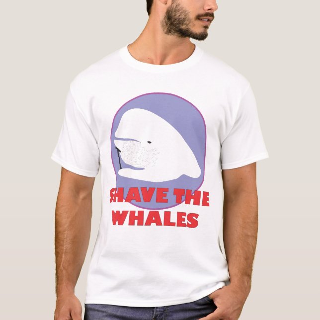 Shave the Whales Shirt (Vorderseite)