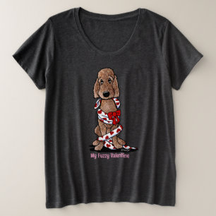 Shaved Chocolate Dood Valentine Plus Size T-Shir Große Größe T-Shirt