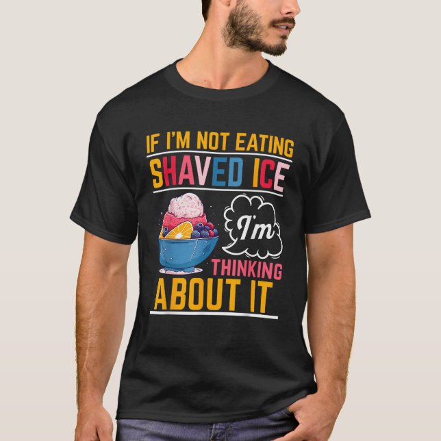 Shaved ice  Funny Hawaiian Shave Ice Cream Snow Co T-Shirt (Vorderseite)