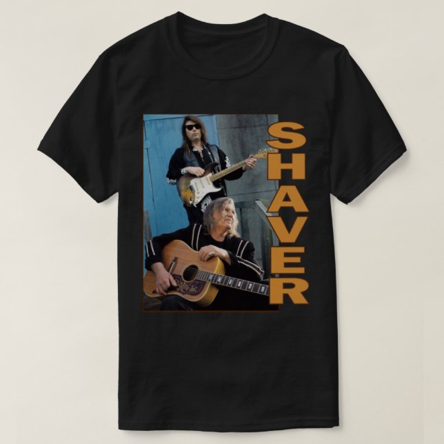 Shaver Billy Joe &amp; Eddy Classic T - Shirt (Design vorne)