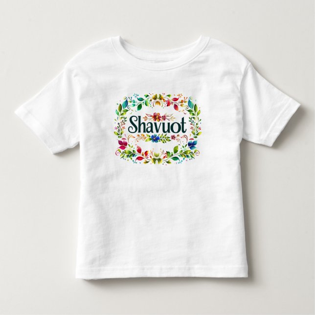 Shavuot - Feierlichkeiten zum Shavuot Festival Kleinkind T-shirt (Vorderseite)