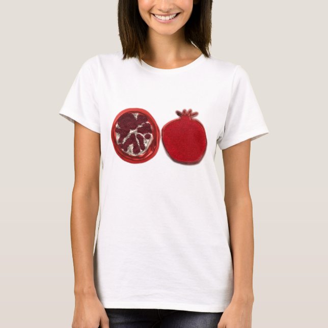 Shavuot funkelnd Granatapfel T-Shirt (Vorderseite)