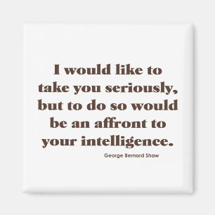 Shaw auf Intelligenz Magnet