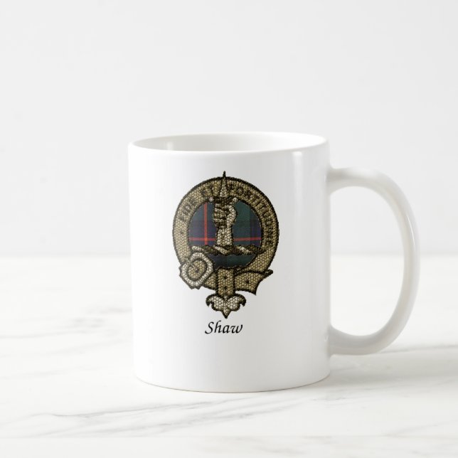 Shaw-Clan-Wappen Kaffeetasse (Rechts)