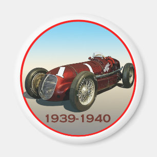 Shaw Maserati 8CTF Indy Car Magnet