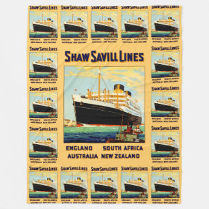 Shaw Savill Line Fleecedecke